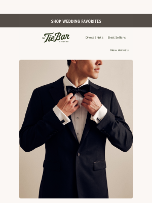 The Tie Bar - The Unsung Hero of Wedding Day Style