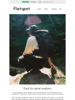 Flatspot - Bags built for every journey