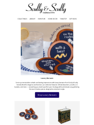 Scully & Scully - Elevate Your Evenings: The Art of Hosting the Perfect Bar