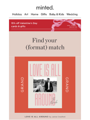 Minted - V-Day cards for every budget