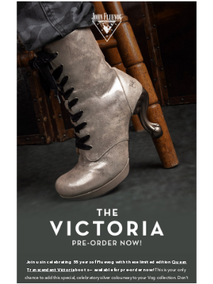 John Fluevog Shoes - Pre-order the Queen Transcendent Victoria! 🖤