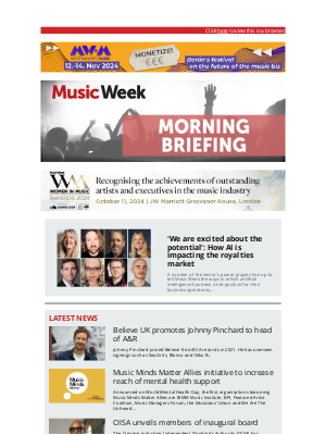 Music Week - 'We are excited about the potential': How AI is impacting the royalties market