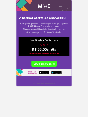 Wine (Brazil) - 💥 Lauren, Lauren, 2 VINHOS POR 33,55 💥