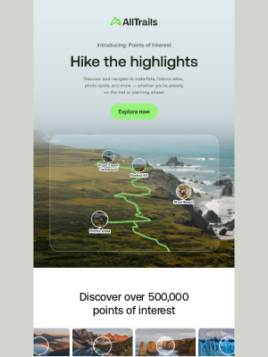 AllTrails - Introducing: Points of Interest
