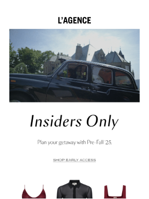 L'AGENCE - Early Access | Pre-Fall ‘25