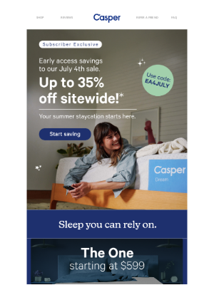 Casper - Exclusive early access starts now (!)