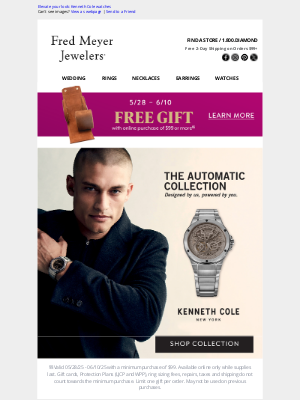 Fred Meyer Jewelers - Elevate your look: Kenneth Cole watches