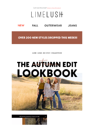 Lime Lush Boutique - Shop Our First Ever LOOKBOOK! 😍🍁