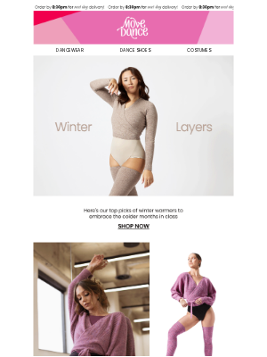 Move Dancewear - Winter Warmers ❄️
