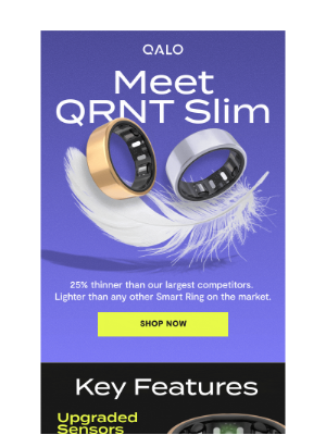 QALO - A Smarter, Slimmer Smart Ring Has Landed