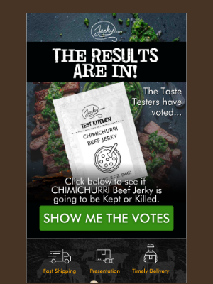 Jerky - We Tallied the Votes... and You Won’t Believe It