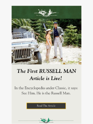 Russell Moccasin Co. - Grumpy Russell Man Unknowingly Becomes Japanese Style Icon