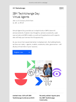 IBM - You're invited to IBM TechXchange Day: Virtual Agents