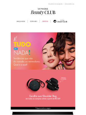 Sephora (Brazil) - Já escolheu sua shoulder bag? 😘