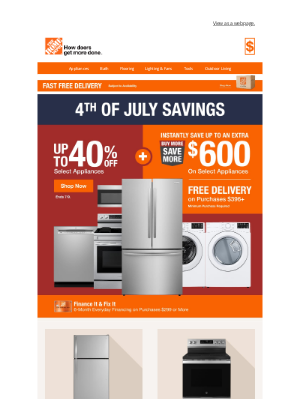 Home Decorators Collection - Starting Now 🔆 4th of July Appliance Deals