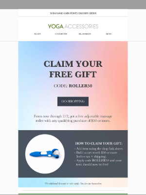 yogaaccessories.com - Claim Your Free Gift 🎁