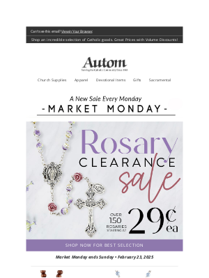 Autom - 🌟 Market Monday Rosary Clearance Sale