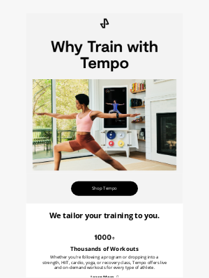 Tempo - The Tempo training advantage