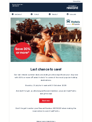 Hurry! Hotel summer sale ending soon ⏰