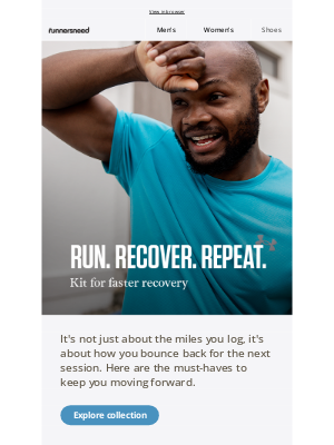 Runners Need (United Kingdom) - Kit to recover in no time💚