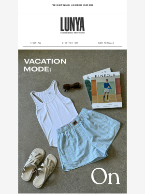 Lunya - TURN ON VACAY MODE