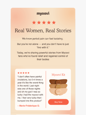 Real women, real stories🙌