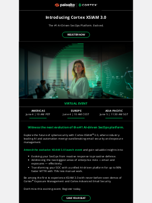 Palo Alto Networks - Get an exclusive first look at XSIAM 3.0.