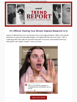 RealSelf - Breast Implant Blueprints Are Trending