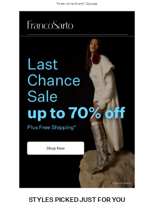 Franco Sarto - Get Up to 70% Off + Pick Your Perfect Pair 👢