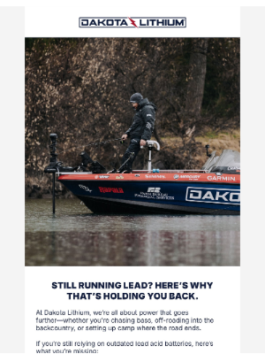 Dakota Lithium - Why Pros Don’t Settle for Lead Acid!