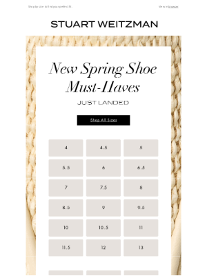 Stuart Weitzman - New Spring Shoe Must-Haves Just Landed