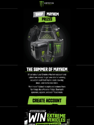 Monster Energy - These Rewards Could Be Yours