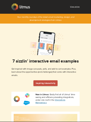 Litmus - 🌡️ Sizzlin' interactive email examples and last month's hottest emails