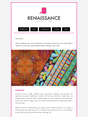 Renaissance Ribbons - ✨ Color, Charm & a Little Spark – Meet Soda Pop + Hearts and Sparks!