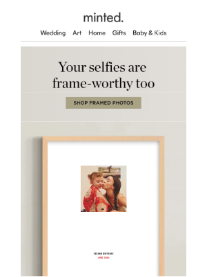 Minted - Frame your family’s sweetest moments