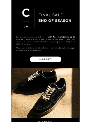 CLAE - FINAL SALE