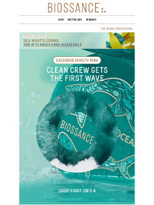 BIOSSANCE - Coming soon! Sea what's making 🌊