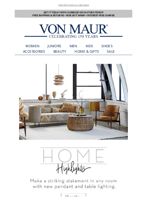 Von Maur - Add Some WOW to Your Home Décor!