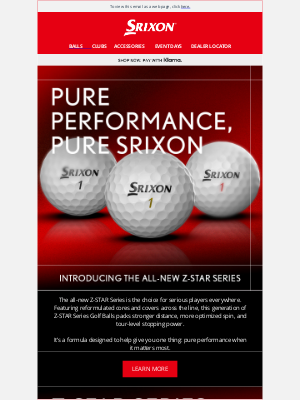 Srixon - Introducing the All-New Z-STAR Series Golf Balls | Srixon