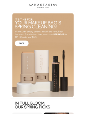 Anastasia Beverly Hills - That Feeling Of A Spring Refresh ✨