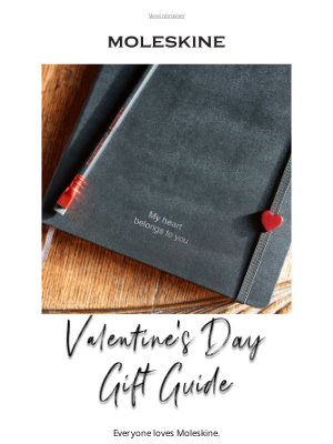 Moleskine - Valentine's Day Gift Guide 2025 ❤️