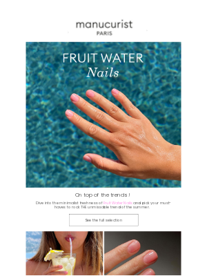 Manucurist - Fruit Water Nails 🍉