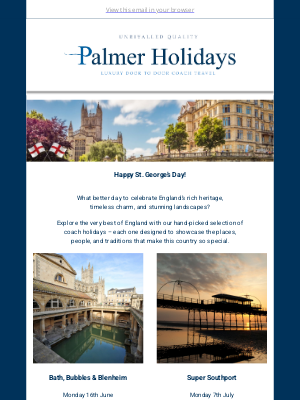 Glenton Holidays - St. George's Day Special