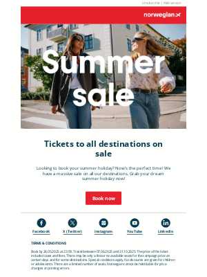 Norwegian Air Shuttle - 🌞 All destinations on sale