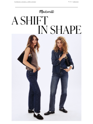 Madewell - New denim fits