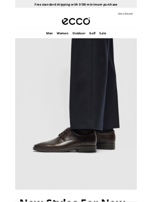 ECCO Shoes - Start Your Next Journey In Style