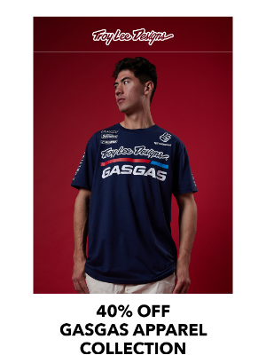 Troy Lee Designs - 40% OFF GASGAS Apparel Collection