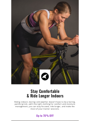 Pactimo - Stay Comfortable & Ride Longer Indoors