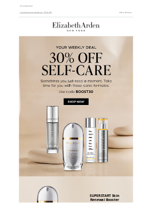 Elizabeth Arden USA - Superstart your self-care