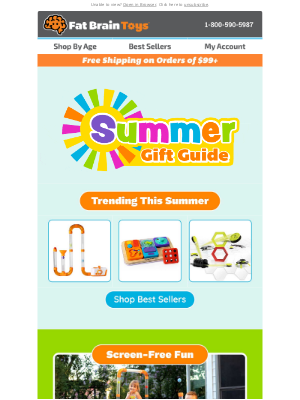 Fat Brain Toys - 2025 Summer Gift Guide!